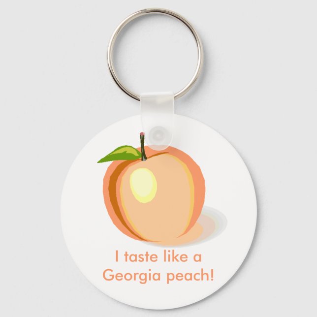 Georgia peach key ring (Front)