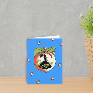 Georgia Peach Note Card