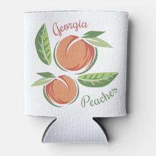 Georgia Peaches Can Cooler