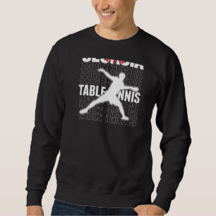 Georgia Ping Pong Georgian Table Tennis Supporter Sweatshirt