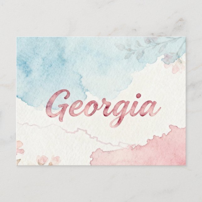 Georgia Postcard (Front)