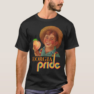 GEORGIA PRIDE PEACH FARMER (Classic Retro) T-Shirt