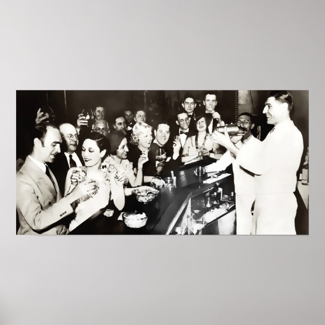 GEORGIA PROHIBITION SPEAKEASY c. 1925 Poster (Front)