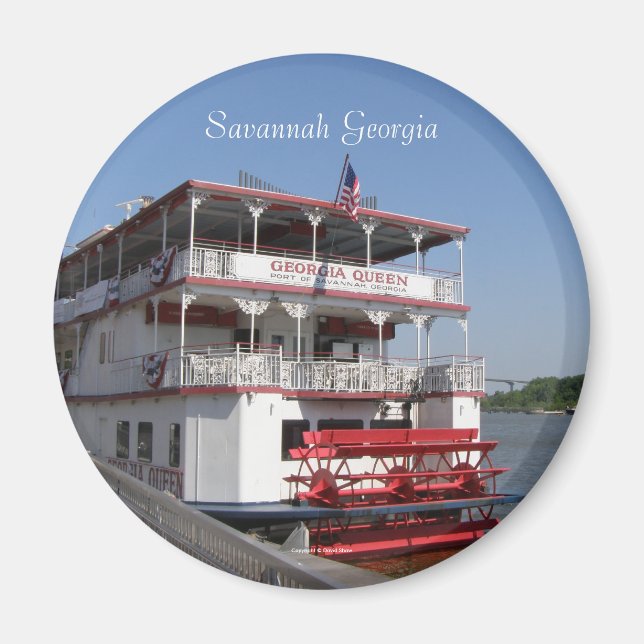 Georgia Queen Magnet (Front)