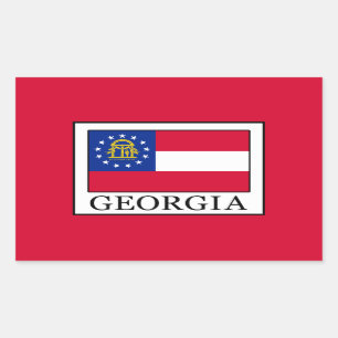 Georgia Rectangular Sticker