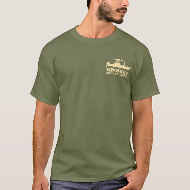 Georgia (redfish) T-Shirt (Front)