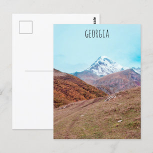 Georgia Sakartvelo landscape Postcard