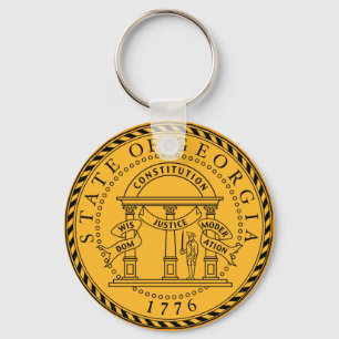 Georgia Seal Keychain