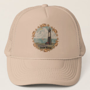 Georgia Shells Lighthouse hat