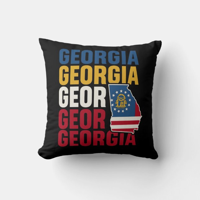 Georgia state cushion (Front)