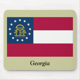 Georgia State Flag Mouse Pad