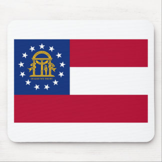 Georgia State Flag Mouse Pad