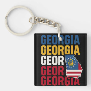 Georgia state key ring