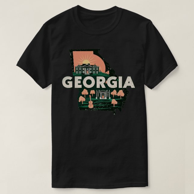 Georgia State TShirt (Design Front)