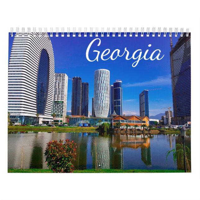 Georgia Tbilisi Barumi Architecture Landscape Calendar (Cover)