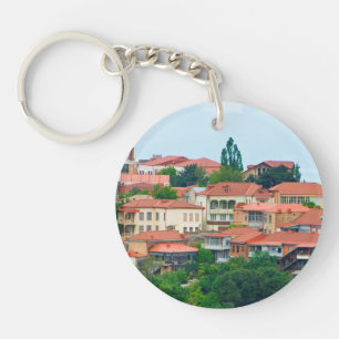 Georgia Town Landscape Key Ring