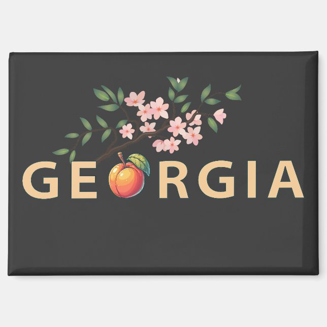 Georgia United States of America Magnet (Front)