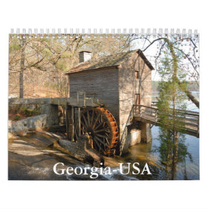 Georgia-USA Calendar
