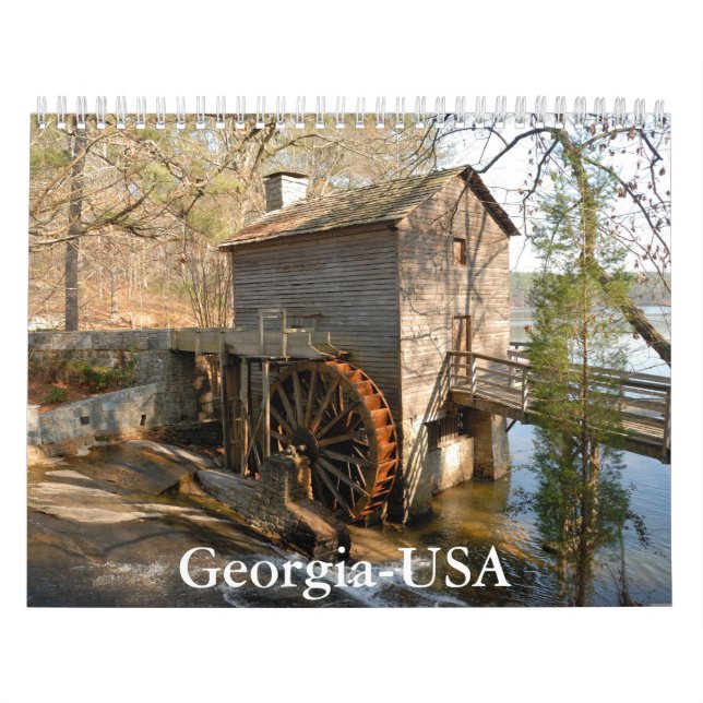 Georgia-USA Calendar (Cover)
