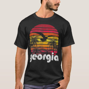 Georgia Vintage Retro 70s 80s Style Men Women Kids T-Shirt