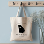 Georgia Wedding Welcome Bag for Destination Tote<br><div class="desc">Wedding weekend welcome gift bag for out of town guests to your wedding,  featuring image of Georgia.  Fill tote with your favourite goodies.</div>