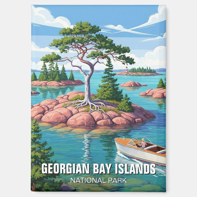 Georgian Bay Islands National Park Canada Magnet (Front)