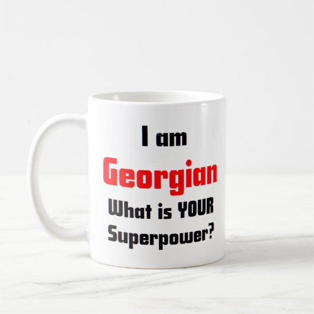 georgian coffee mug (Left)
