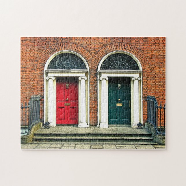 Georgian Doors Puzzle (Horizontal)