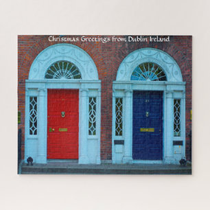 Georgian Dublin Doors Ireland. Jigsaw Puzzle