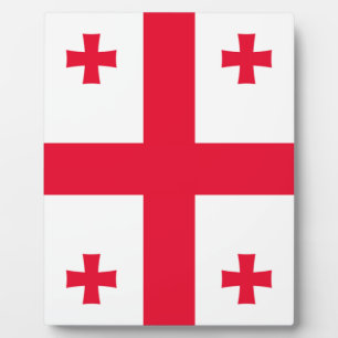 Georgian Flag Plaque