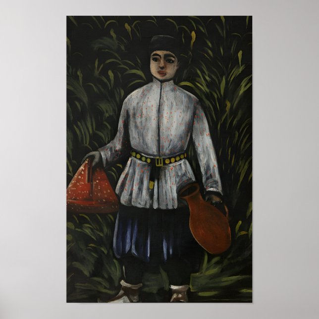 Georgian painter Niko Pirosmani paintings Poster (Front)