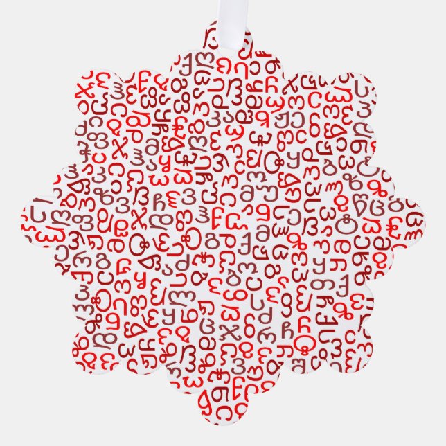 Georgian Tree Decoration Card (Front)