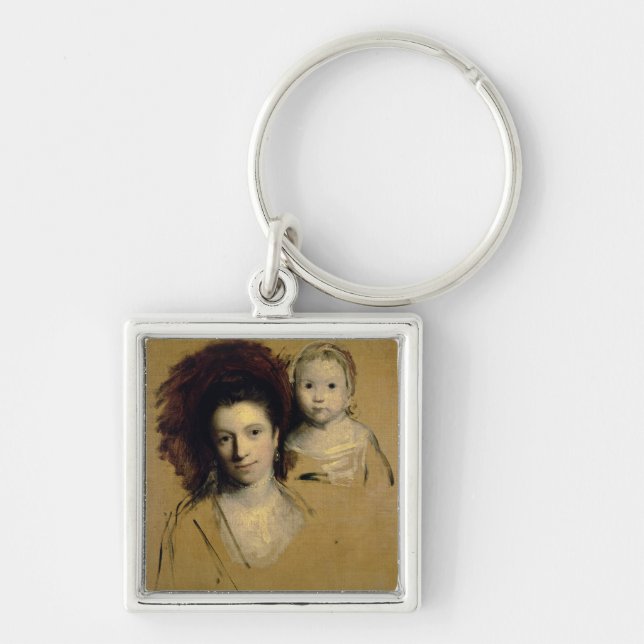 Georgiana, Countess Spencer and her Daughter Lady Key Ring (Front)