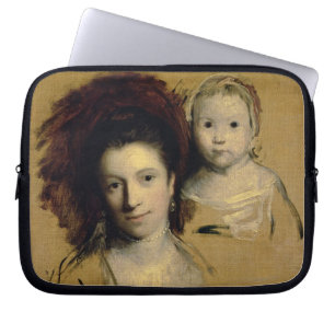Georgiana, Countess Spencer and her Daughter Lady Laptop Sleeve