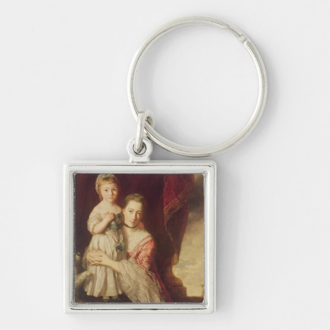 Georgiana, Countess Spencer with Lady Key Ring (Front)