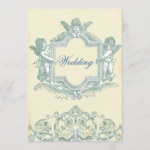 Georgiana (Cream) Wedding Invitation