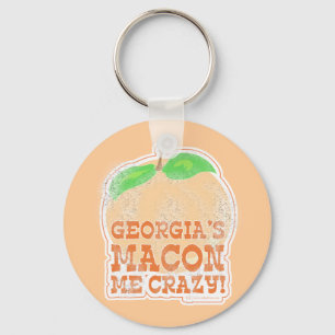 Georgia's Macon Me Crazy! Key Ring
