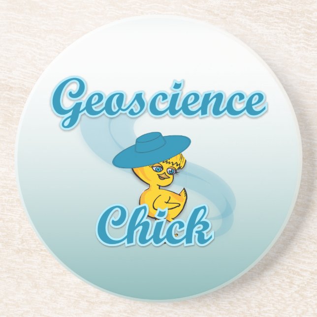 Geoscience Chick #3 Coaster (Front)