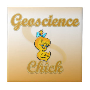 Geoscience Chick Ceramic Tile