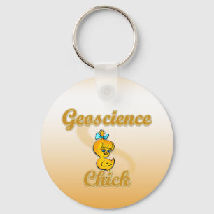 Geoscience Chick Key Ring