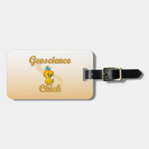 Geoscience Chick Luggage Tag