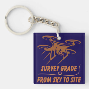 Geospatial/Surveyor keys Key Ring