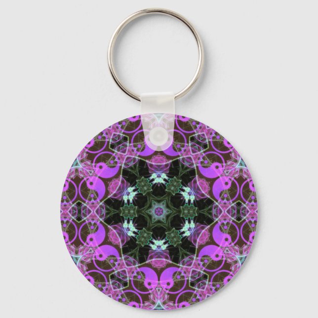 GeoYinYang Keychain (Front)