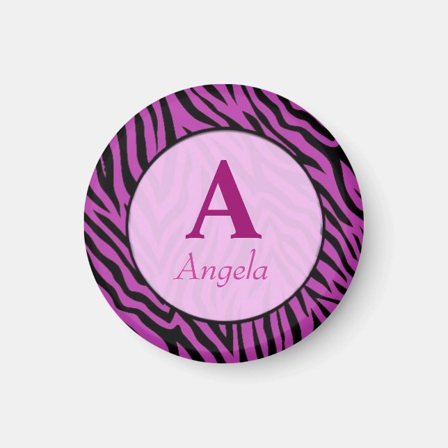 gepersonaliseerde magneet met je naam magnet (Front)