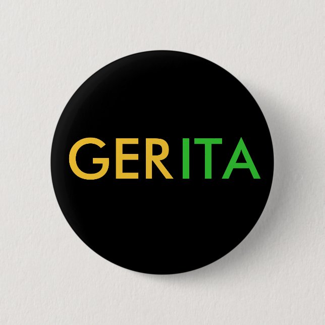 GER/ITA 6 CM ROUND BADGE (Front)
