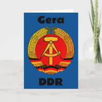Gera, Deutsche Demokratische Republik - DDR GDR