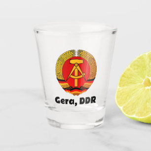 Gera, East Germany - DDR GDR Ostdeutschland Shot Glass