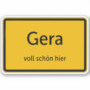 Gera Sticker Sticker Autosticker