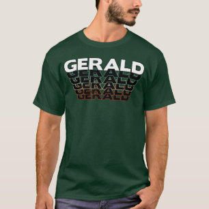 Gerald Funny Retro Vintage Sunset Gerald 80s 90s b T-Shirt