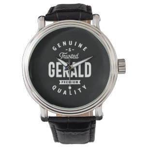Gerald Personalised Name Birthday Watch